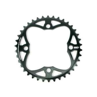 SD CNC 6061 Chainring 4 hole 104 Black