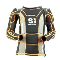 S1 bodyprojector Defense Pro 1.0 Jacket Black/Orange 