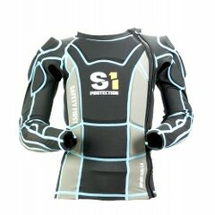 S1 Bodyprotector Defense Elite 1.0 High Impact Jacket Black/Blue